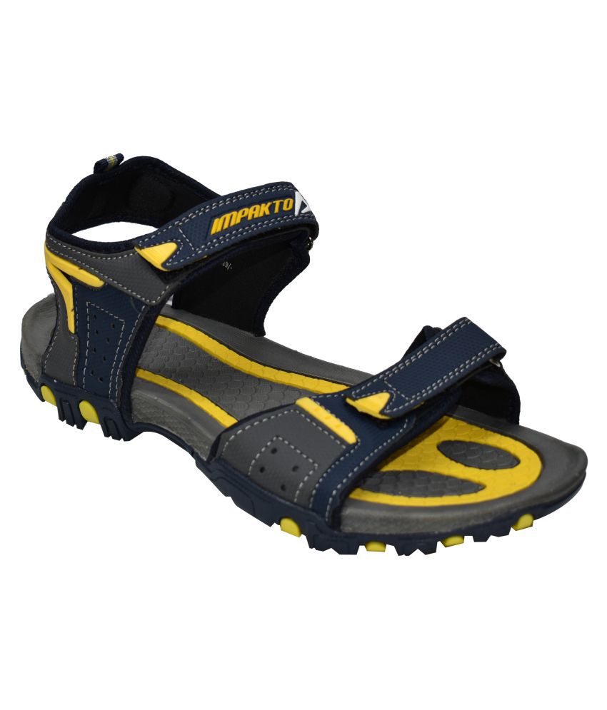     			Impakto - Grey Men's Floater Sandals