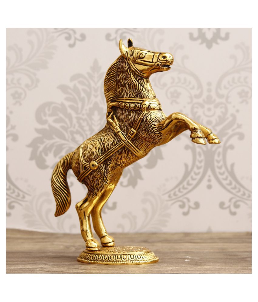     			eCraftIndia Gold Mix Metal Figurines - Pack of 1