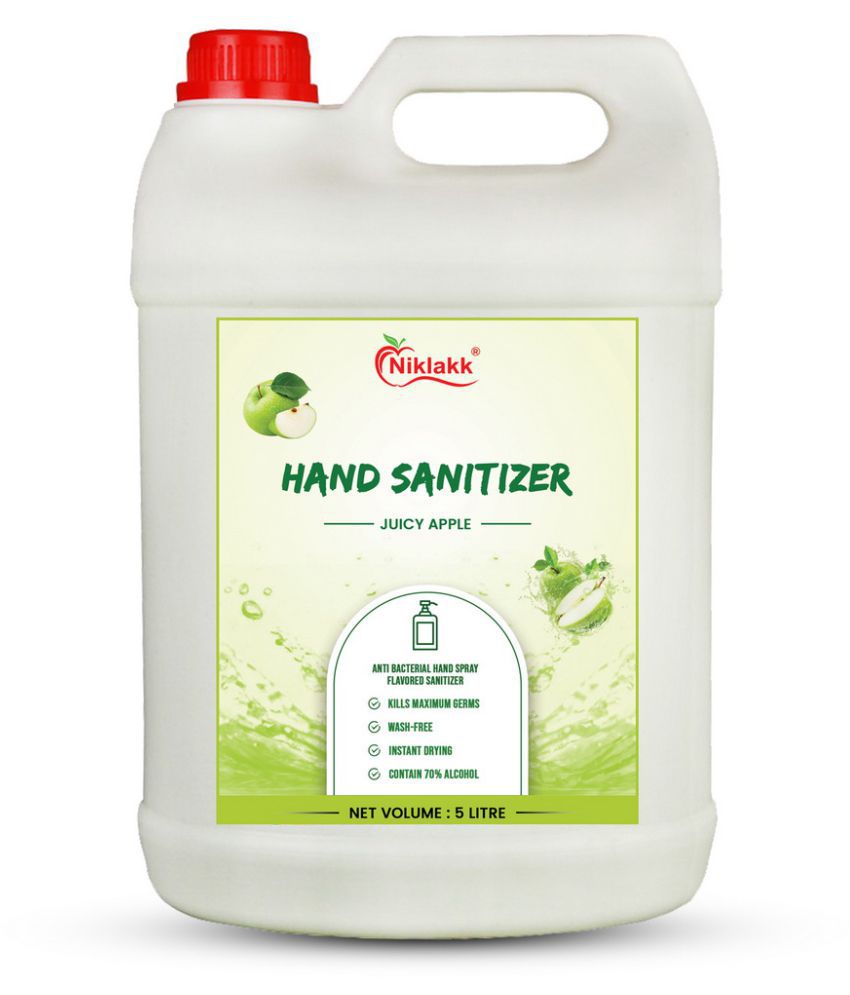     			Niklakk Hand Sanitizer 5000 mL Pack of 1