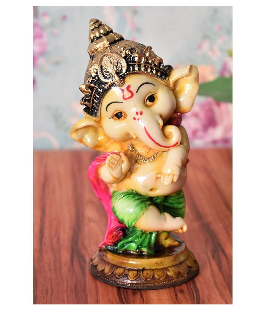     			Home Artists Dancing Ganesha Resin Ganesha Idol 6 x 6 cms Pack of 1