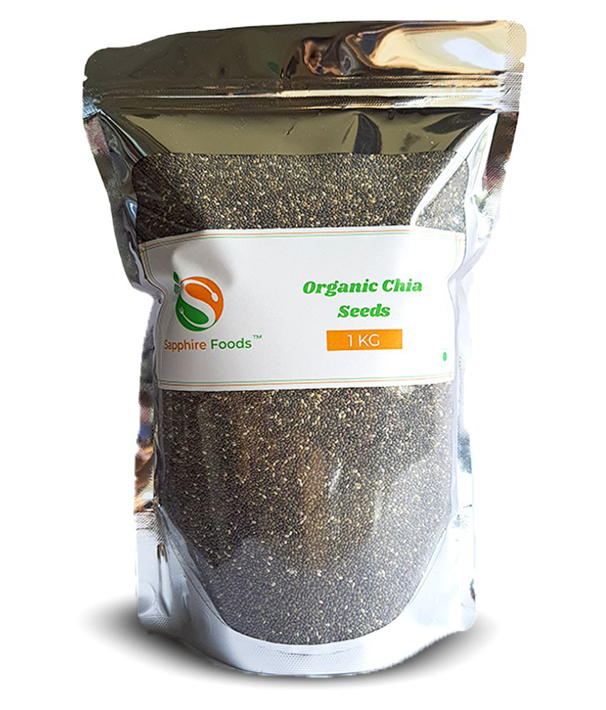 Sapphire organic foods Organic Chia Seeds 1 kg