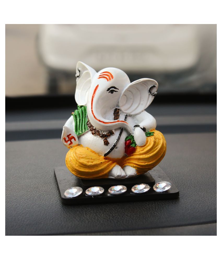     			eCraftIndia Showpiece Resin Ganesha Idol 10 x 10 cms Pack of 1