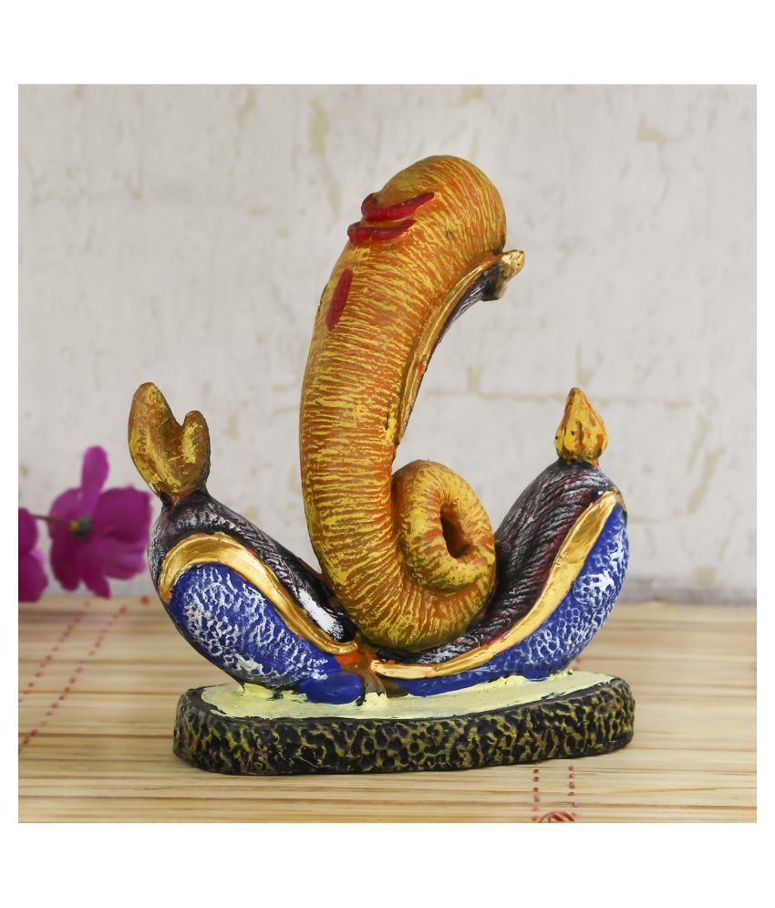     			eCraftIndia Showpiece Resin Ganesha Idol 17 x 7 cms Pack of 1