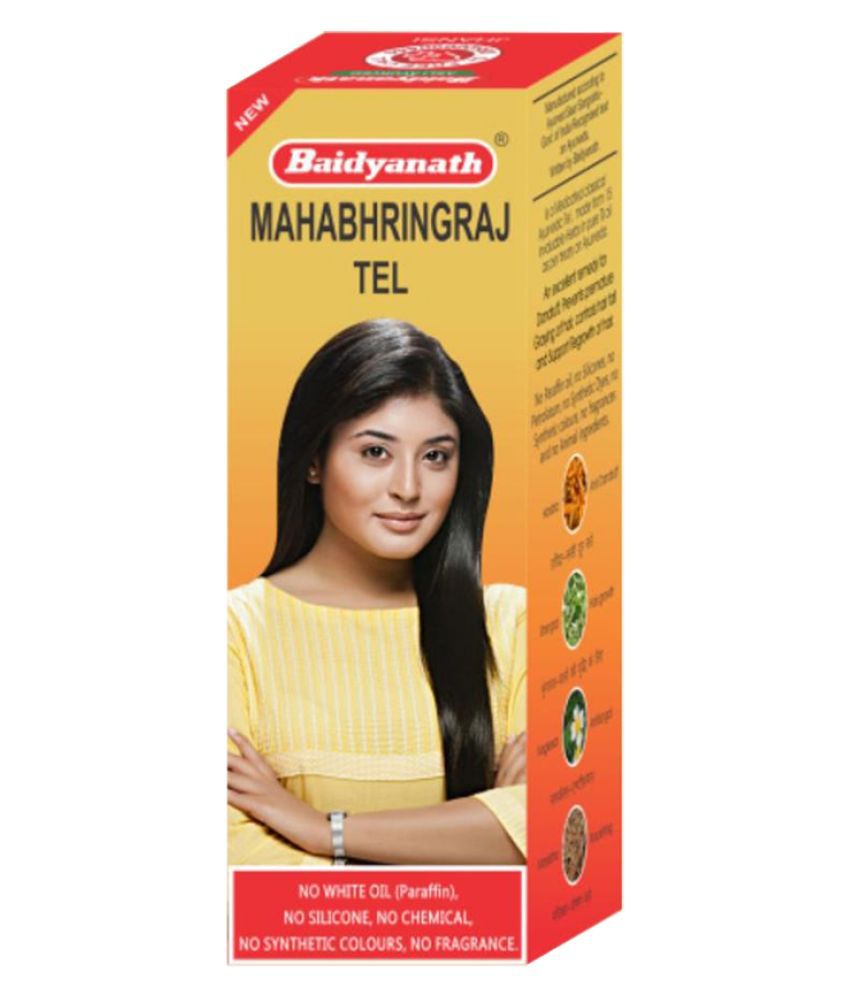     			Baidyanath Mahabhringraj oil Hair Oil (100 ml*3) Oil 100 ml Pack of 3