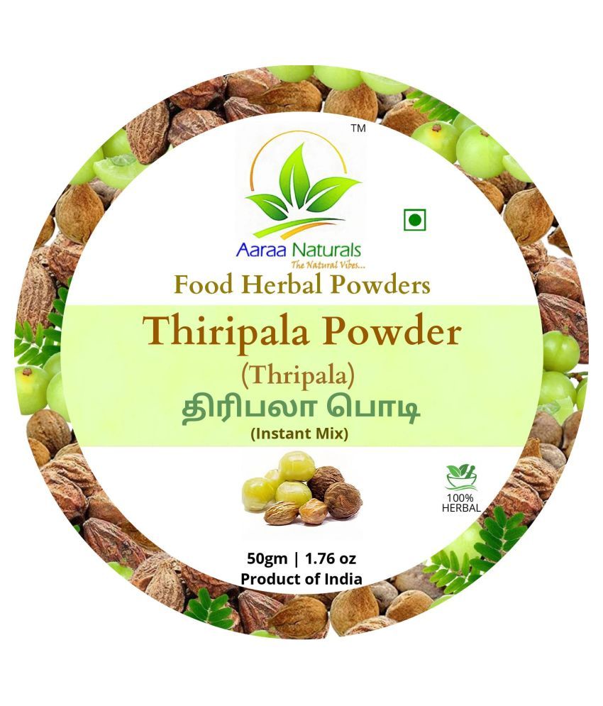     			Aaraa Thiripala Powder Instant Mix 50 gm Pack of 4