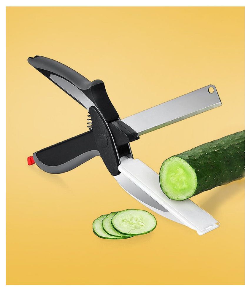 HOMETALES Stainless Steel Vegetable Scissor - Length of Blade (in cm)