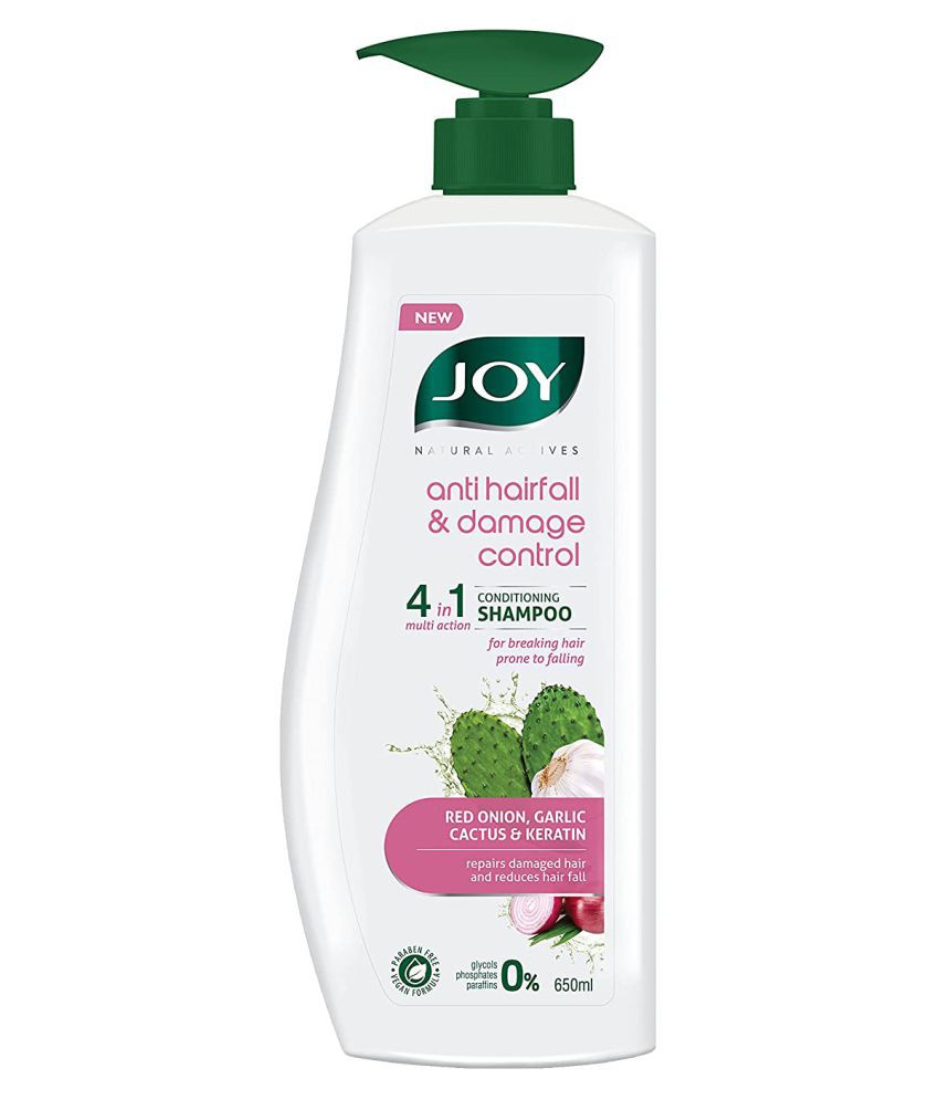     			Joy Natural Actives Anti Hairfall & Damage Control 4-In-1 Conditioning Shampoo 650ml