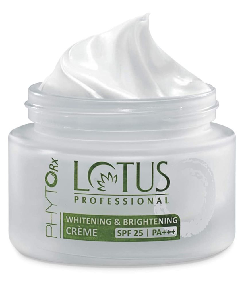 Lotus Professional PhytoRx Whitening & Brightening Cream,SPF 25,PA+++ 50g