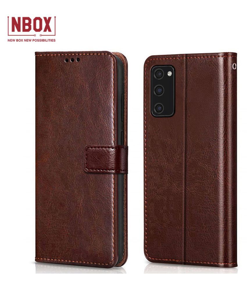 Buy Samsung S Fe 5g Flip Cover By Nbox Brown Online At Best Price In India Snapdeal