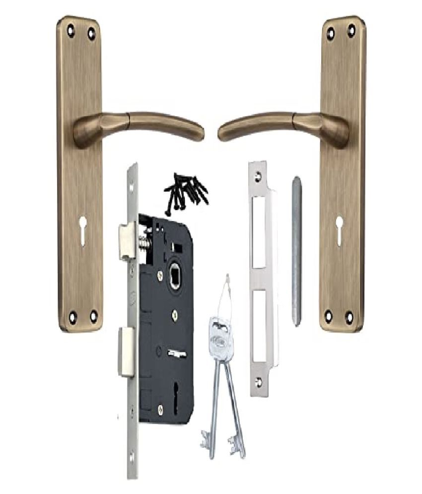 Buy Spider Steel-Aluminium Door Mortise Complete Set with MAB Finish ...