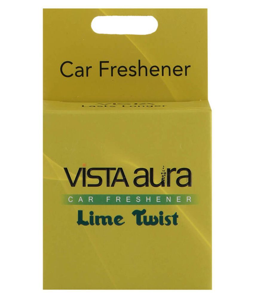     			VISTA AURA-CAR FRESHNER - LIME TWIST