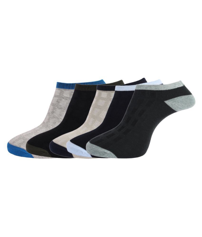 Dollar Cotton Casual Ankle Length Socks pack of 5