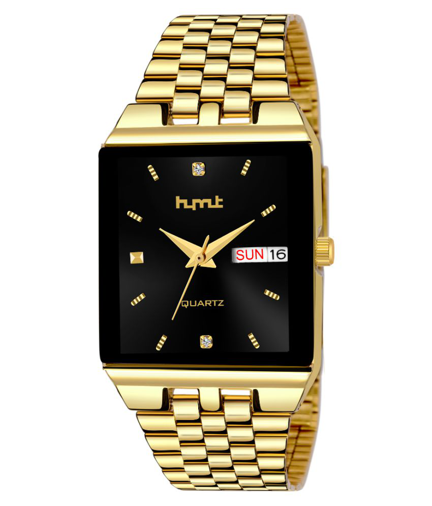 HYMT - Gold Brass Analog Men's Watch