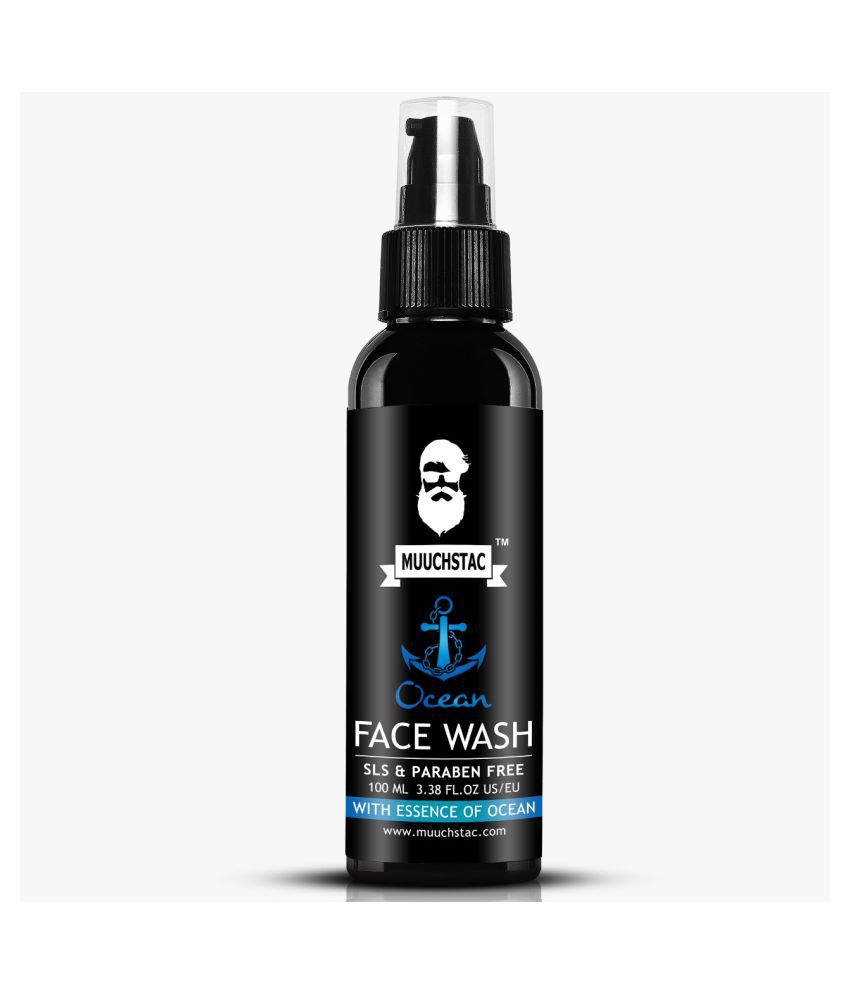     			Muuchstac Ocean Face Wash for Men, Fights Acne & Pimple, Skin Brightening, All Skin Types (100ml)