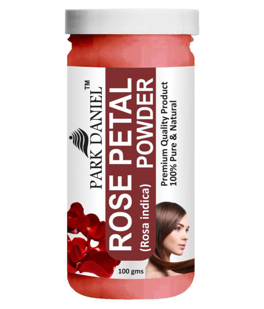     			Park Daniel   Premium Rose Petal Powder  - Pure and Natural  Hair Mask 100 g