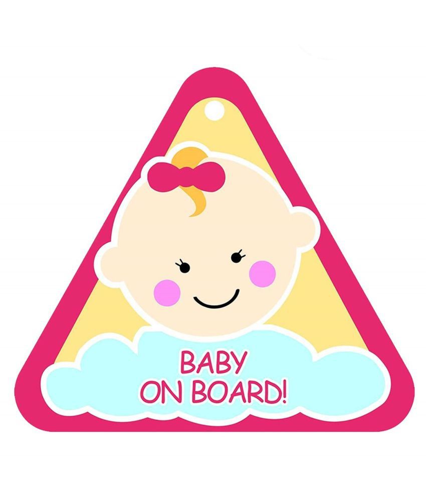 FRATELLI Baby On Board (Pink Triangle)