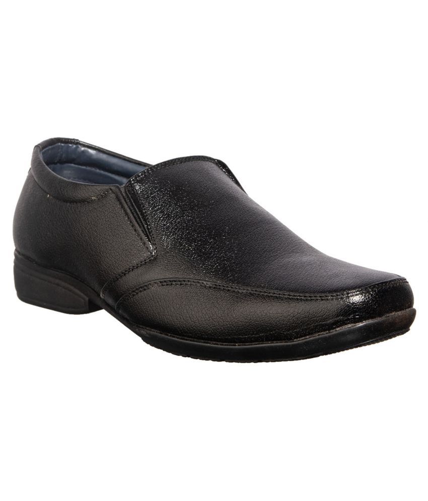     			KHADIM Non-Leather Black Formal Shoes