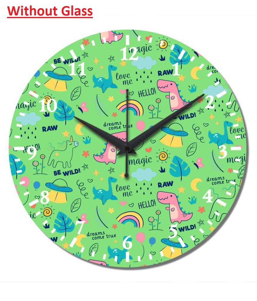 sketchfab Circular Acrylic Analog Wall Clock Without Glass 8 Inch ( 22