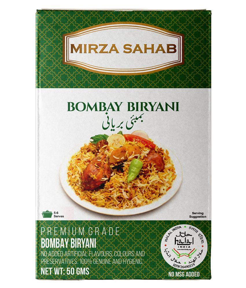     			Mirza Sahab Bombay Biryani Instant Mix 50 gm Pack of 4