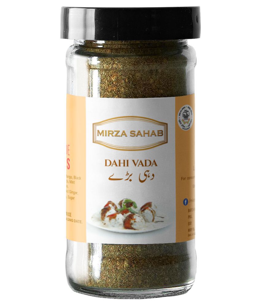     			Mirza Sahab Dahi Vada Sprinkler Instant Mix 50 gm Pack of 4