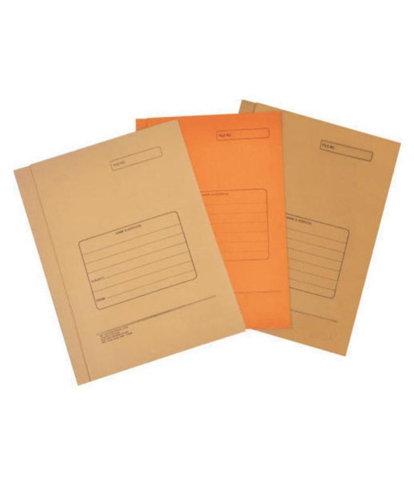Joy Box Cobra Spring Files Folders For Office, Schools, Colleges & Home Documents Of A4 Size (Pack of 03 Files)