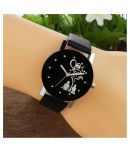 DECLASSE - Black Leather Analog Womens Watch