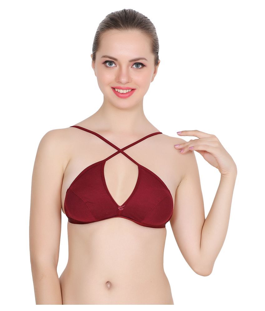     			TCG Cotton Convertable Bra - Maroon Single