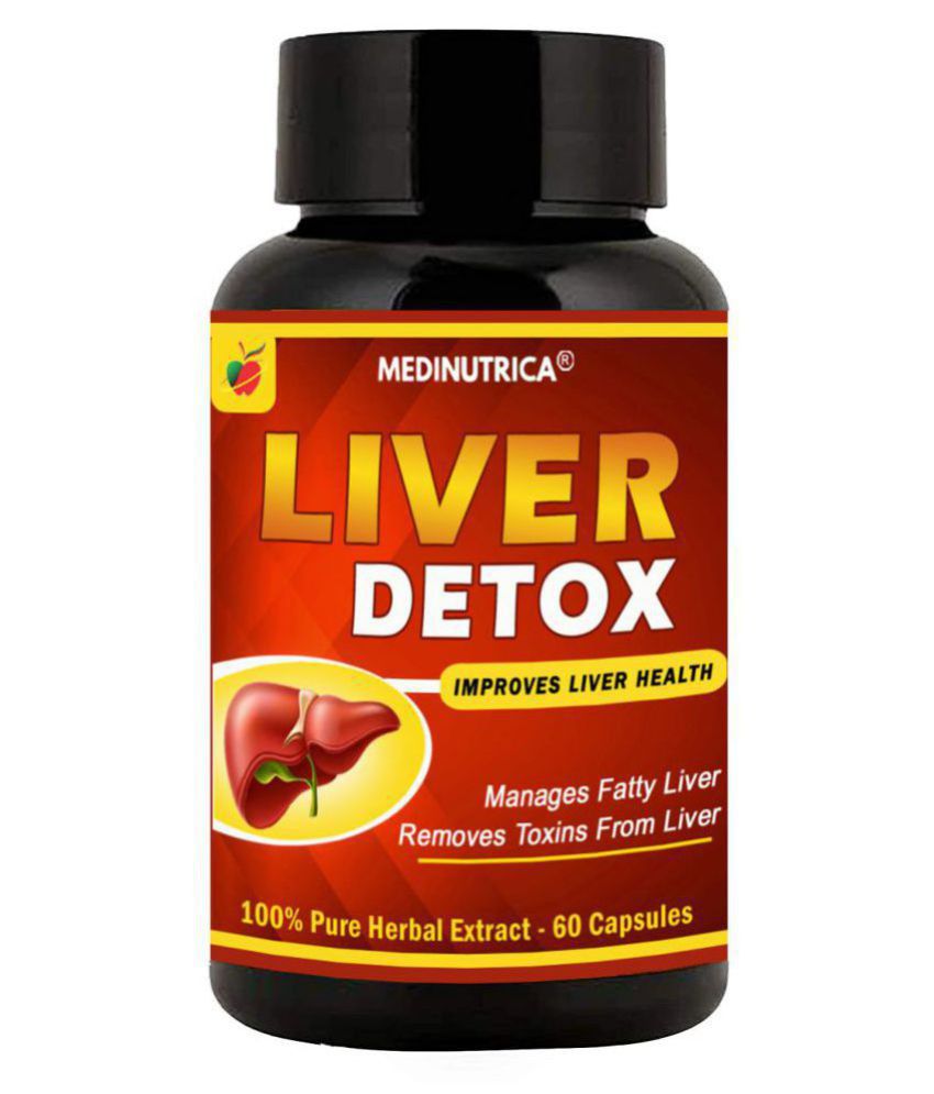 Medinutrica Liver Detox Capsule 60 no.s Pack Of 1