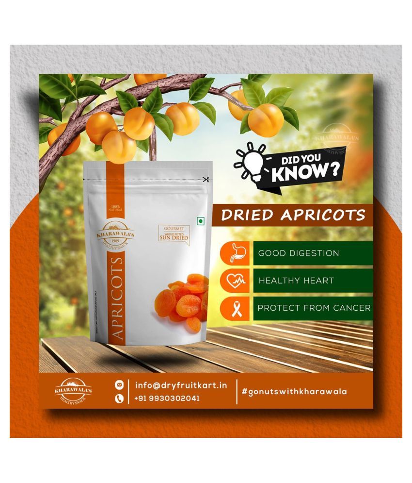     			KHARAWALA's Turkey Sweet and Tasty Apricot Pack of 2-400 gms (200 gms each)