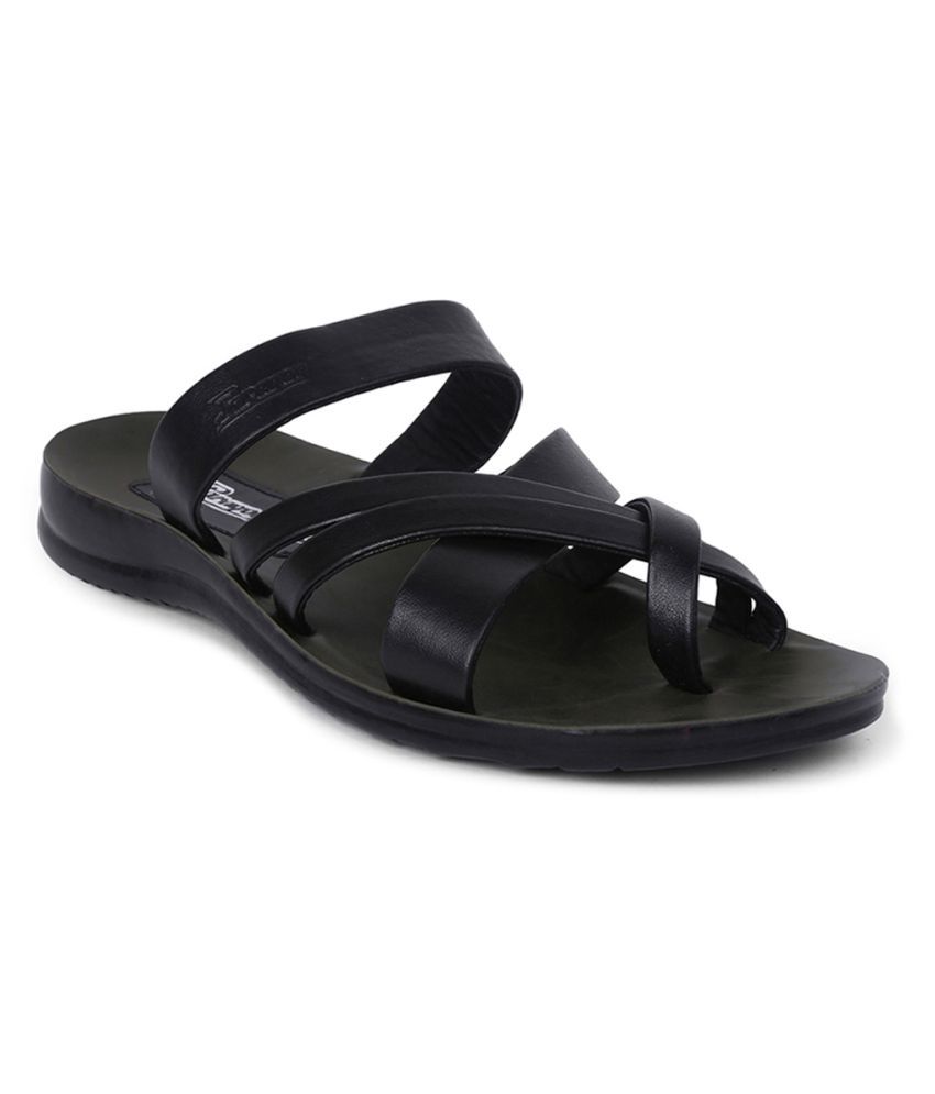 paragon black slippers