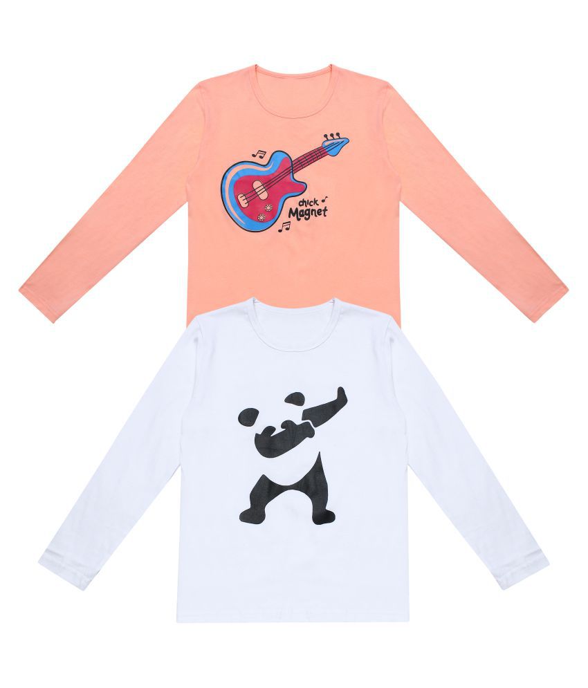     			Diaz Printed Tshirt For boys And girls Combo of 2