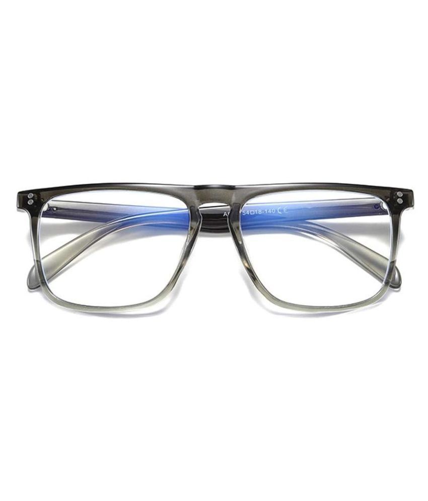 Unisex Blue Cut & Anti-glare Computer Glasses | For Computer Mobile TV | Eye Protection | Zero Power | Brand - Arizona Sunglasses
