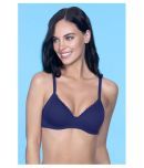 Amante Cotton T-Shirt Bra - Blue Single