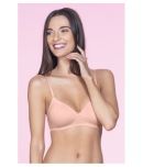 Amante Polyamide Lightly Padded Women's T-Shirt Bra ( Pink )