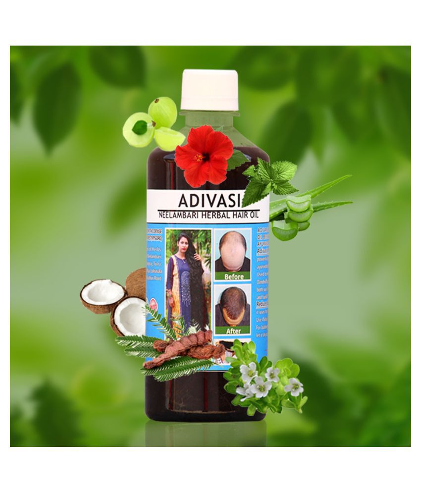 Buy ADIVASI NEELAMBARI HERBAL HAIR OIL - Hair Growth Amla Oil 450 ml ( Pack  of 1 ) Online at Best Price in India - Snapdeal