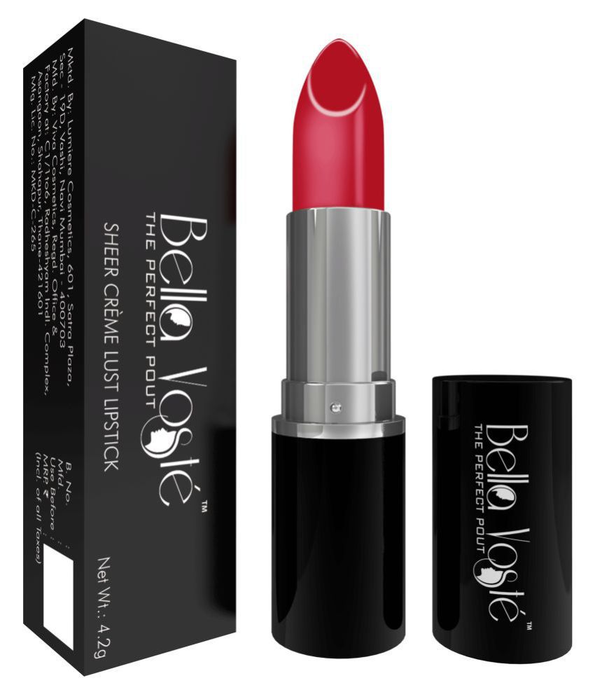 Bella Voste Lipstick 07 Legendary Poppy Red 4.2 g