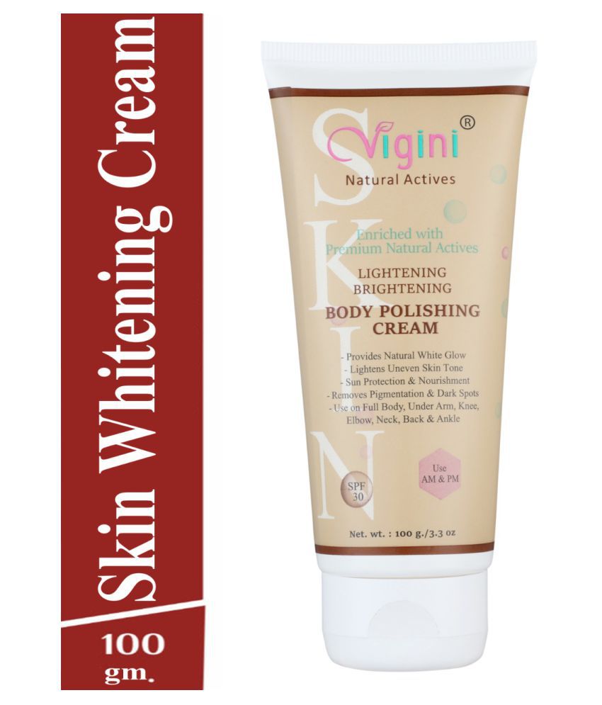     			Vigini Skin Fairness Lotion use Glutathione Soap Whitening Goree Sunscreen Day Cream 100 gm