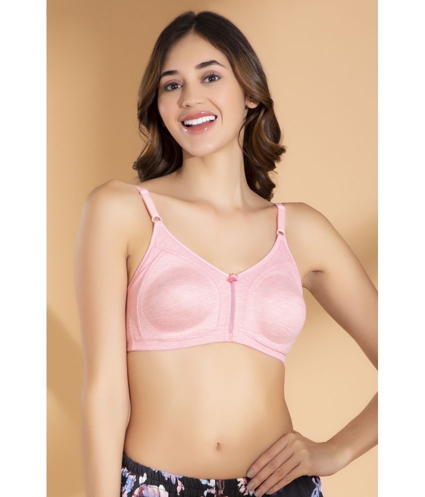     			Clovia Cotton Non Padded Women's T-Shirt Bra ( Pink )