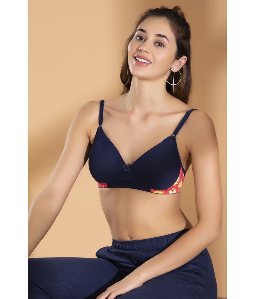     			Clovia Polyamide Women's T-Shirt Bra ( Blue )