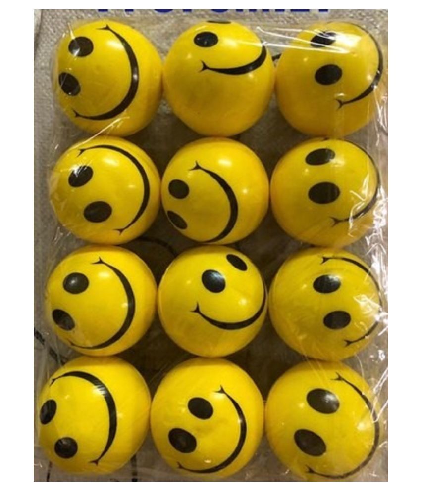 soft smiley ball