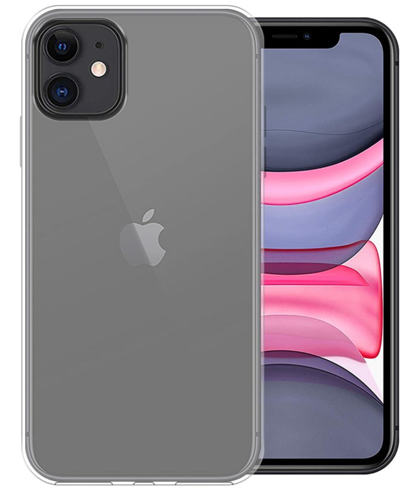     			Fashionury Transparent Plain Cases For Apple iPhone 11 -