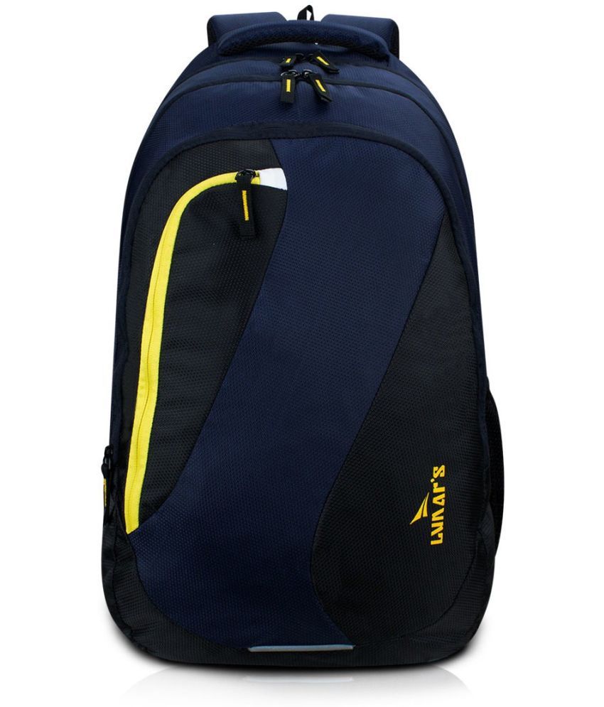     			Lunar's 35 Ltrs Blue Backpack