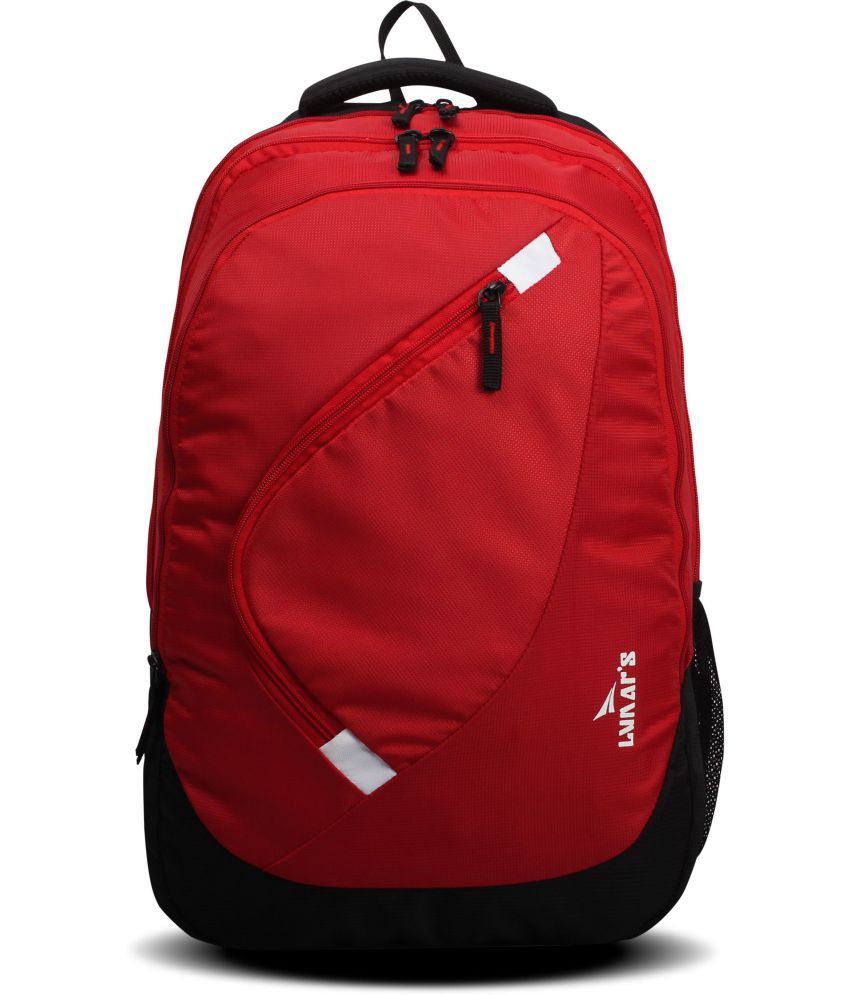     			Lunar's 35 Ltrs Red Backpack