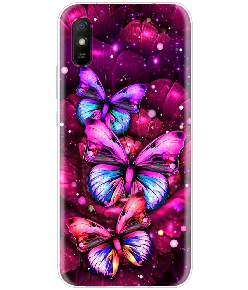     			NBOX Printed Cover For Xiaomi Redmi 9i