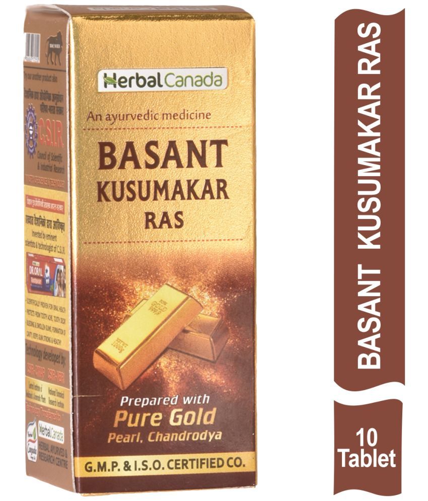     			Herbal Canada Basant Kusmakar Ras Tablet 10 no.s