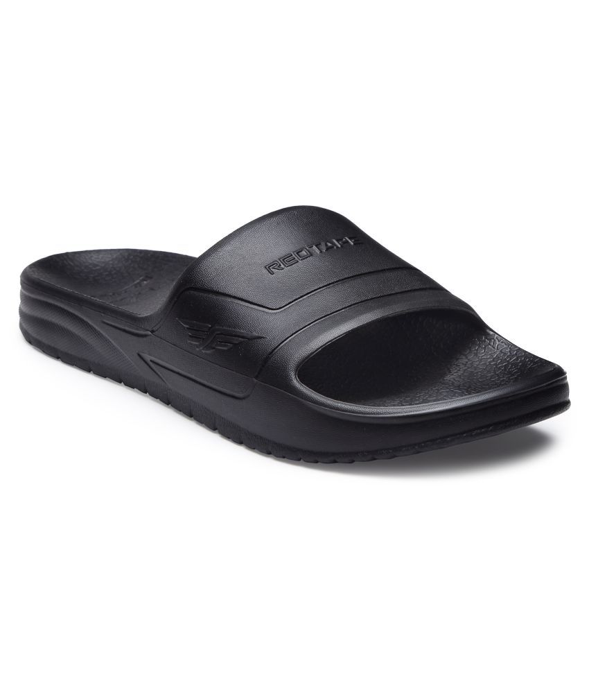 Red Tape Black Slides Price in India- Buy Red Tape Black Slides Online at  Snapdeal