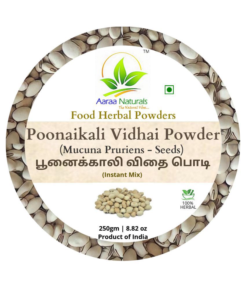    			Aaraa Poonaikali Vidhai Powder Instant Mix 250 gm
