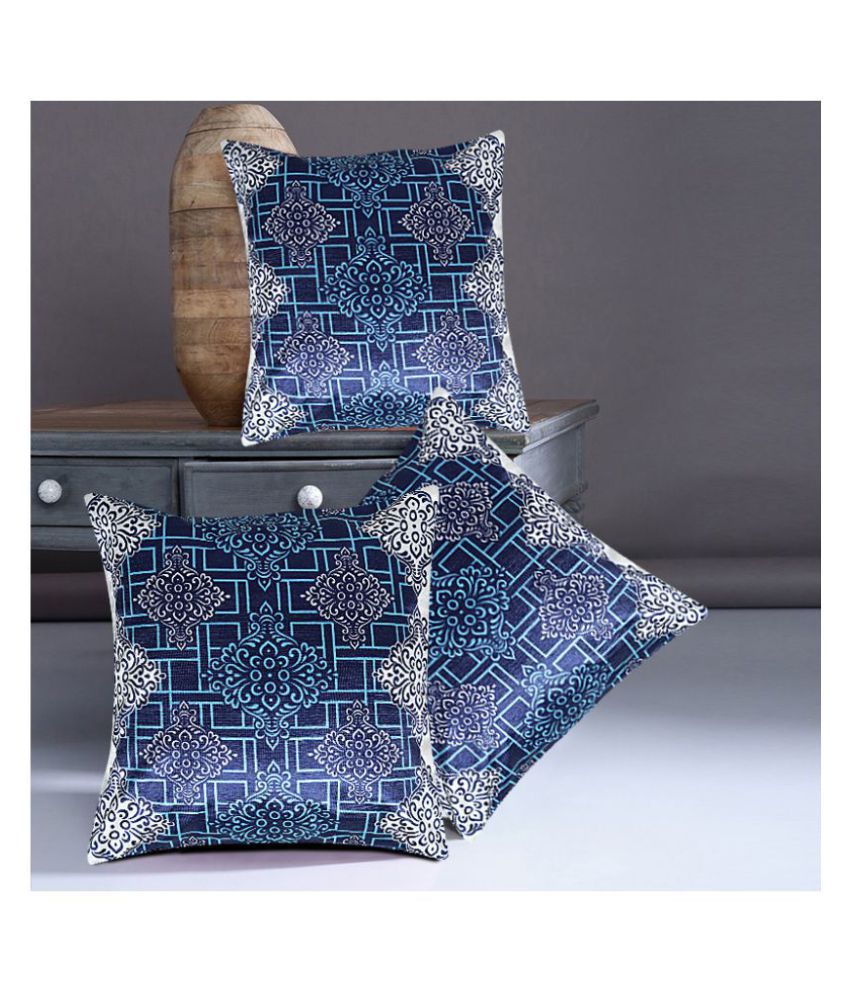    			Veronica Deco Set of 3 Polyester Cushion Covers 40X40 cm (16X16)