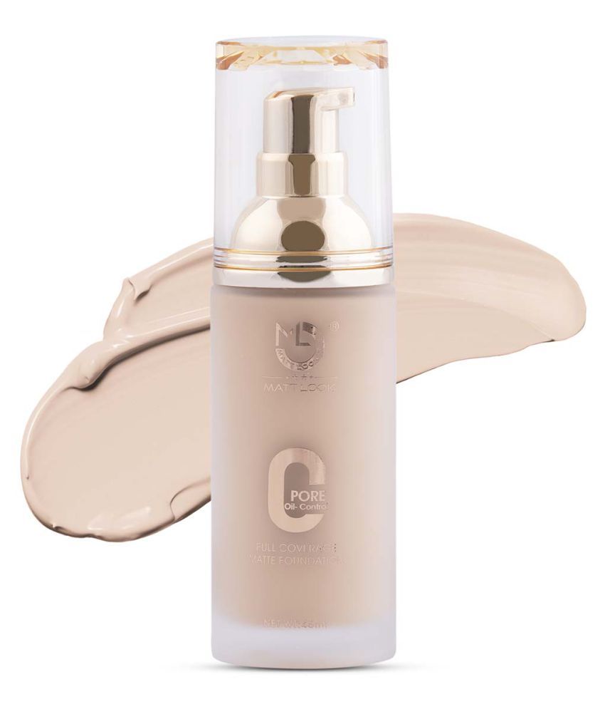     			Mattlook Zero Pore Oil Control Full Coverage Matte Foundation, Light (45ml)