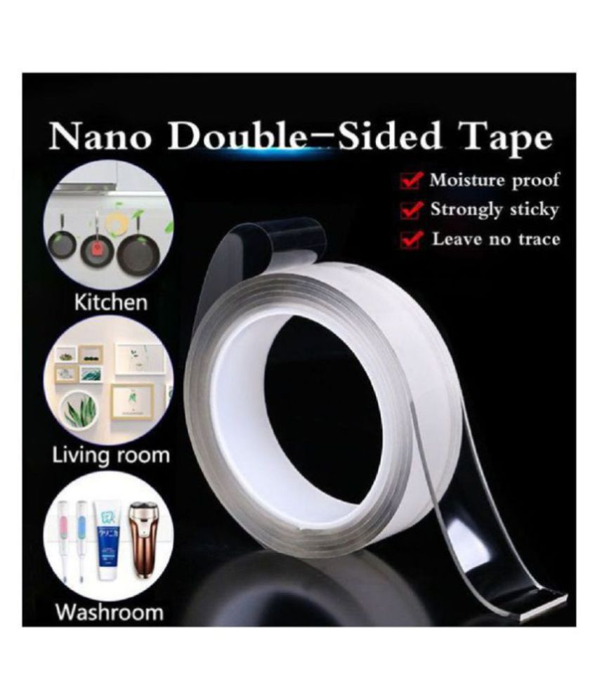     			Fast Deal Double sided Nano Strong Grip Waterproof Traceless Removable Washable Adhesive Reusable Tape